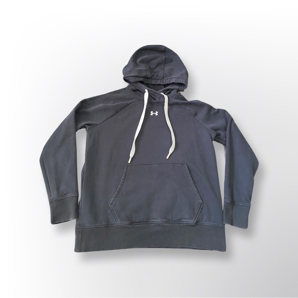 Under Armour Rival Fleece HB Hoodie, Black, Small - Picture 1 of 8